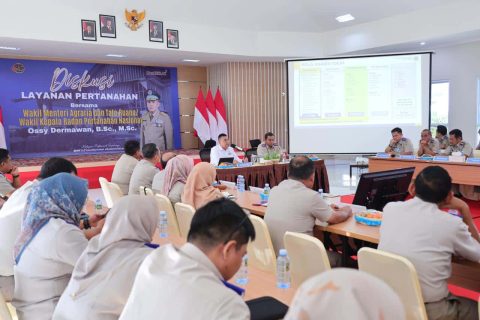 Jawab Harapan Masyarakat, Wamen Ossy Ajak Jajaran BPN Perkuat Sinergi