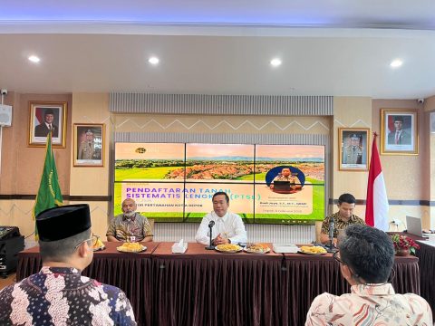 Persiapan PTSL 2026, Kantor Pertanahan Kota Depok Gelar Rapat Koordinasi Lintas Sektor