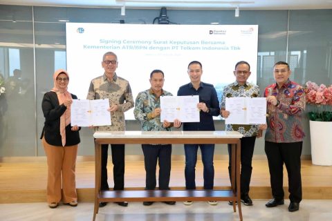 Sinergi ATR/BPN dan Telkom Indonesia Akselerasi Sertipikasi Aset Nasional
