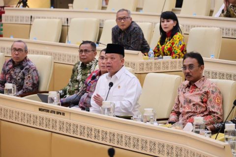 Kinerja Triwulan I 2026, Menteri ATR/BPN Paparkan Progres PSN ke DPR