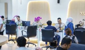 Pertegas Komitmen Layanan Prima, Pimpinan BPN Depok Tinjau Area Loket