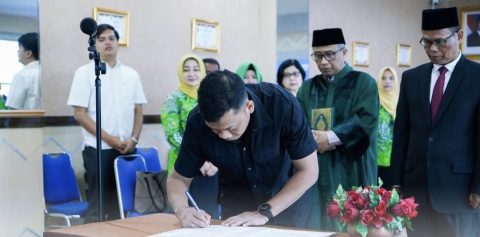 Camat Tapos Resmi Dilantik Sebagai PPATS Kota Depok