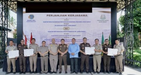 Wujudkan Kepastian Hukum, BPN Jabar dan Kejati Pererat Kerja Sama