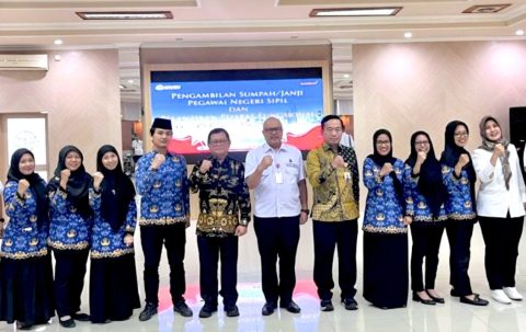 Hadiri Pelantikan ATR/BPN, Kepala Kantah Depok Tekankan Kualitas Layanan