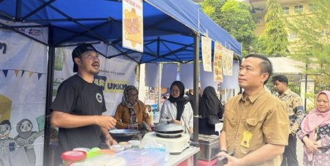 Kantah Depok Fasilitasi Bazaar UMKM Kelurahan Tugu