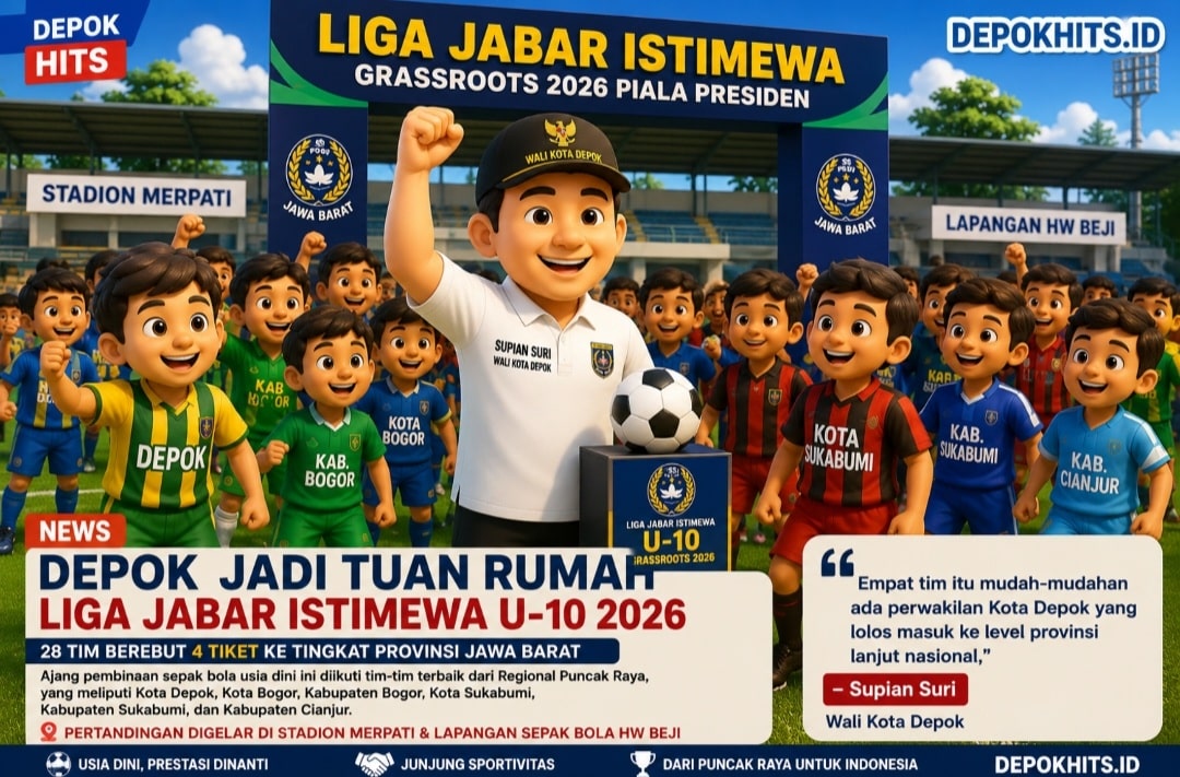 Depok Jadi Arena Perebutan Tiket Liga Jabar Istimewa U-10 2026 1 Liga jabar istimewa