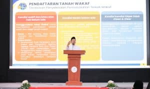 c1dd74c5-65c1-4e9e-919a-fa1046a355ec Cegah Konflik, Kesadaran Sertipikasi Tanah Wakaf Terus Meningkat