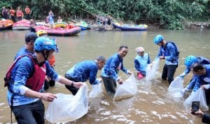 c46a1233-1b66-42a3-ae43-f41702d13bfa Kolaborasi Lintas Elemen, Wamen ATR/BPN Apresiasi Aksi Bersih Sungai Ciliwung