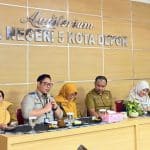 Sinergi Kantah dan Pemkot Depok Akselerasi Sertifikasi Tanah SMKN 5
