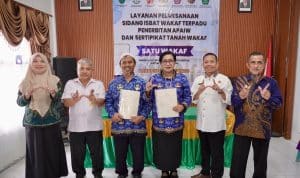 Terima Sertipikat Tanah Wakaf, Muhammadiyah Pohuwato Siap Kembangkan Amal Usaha