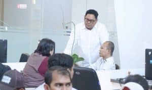 Jajaran Kantah Depok Tinjau Loket Pelayanan dan Serap Aspirasi Warga